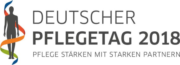 Logo des Deutschen Pflegetags 2018