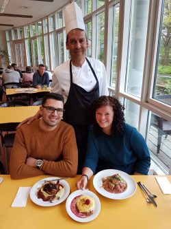 In dem Betriebsrestaurant der Schlüterschen wird jeden Tag lecker gespeist.