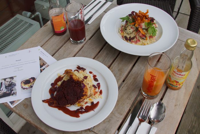 Aktionskochen im Betriebsrestaurant der Schlüterschen.