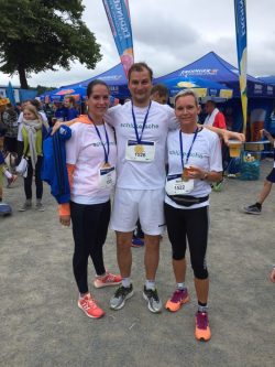 Die Mitarbeiter der Schlüterschen beim KKH-Lauf