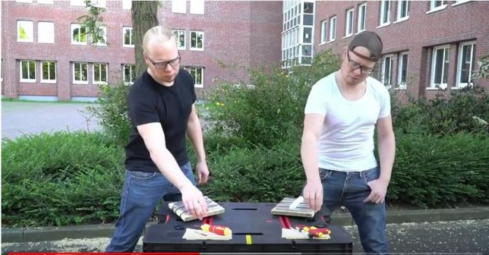 Redakteur der Schlüterschen im Werkzeugtest