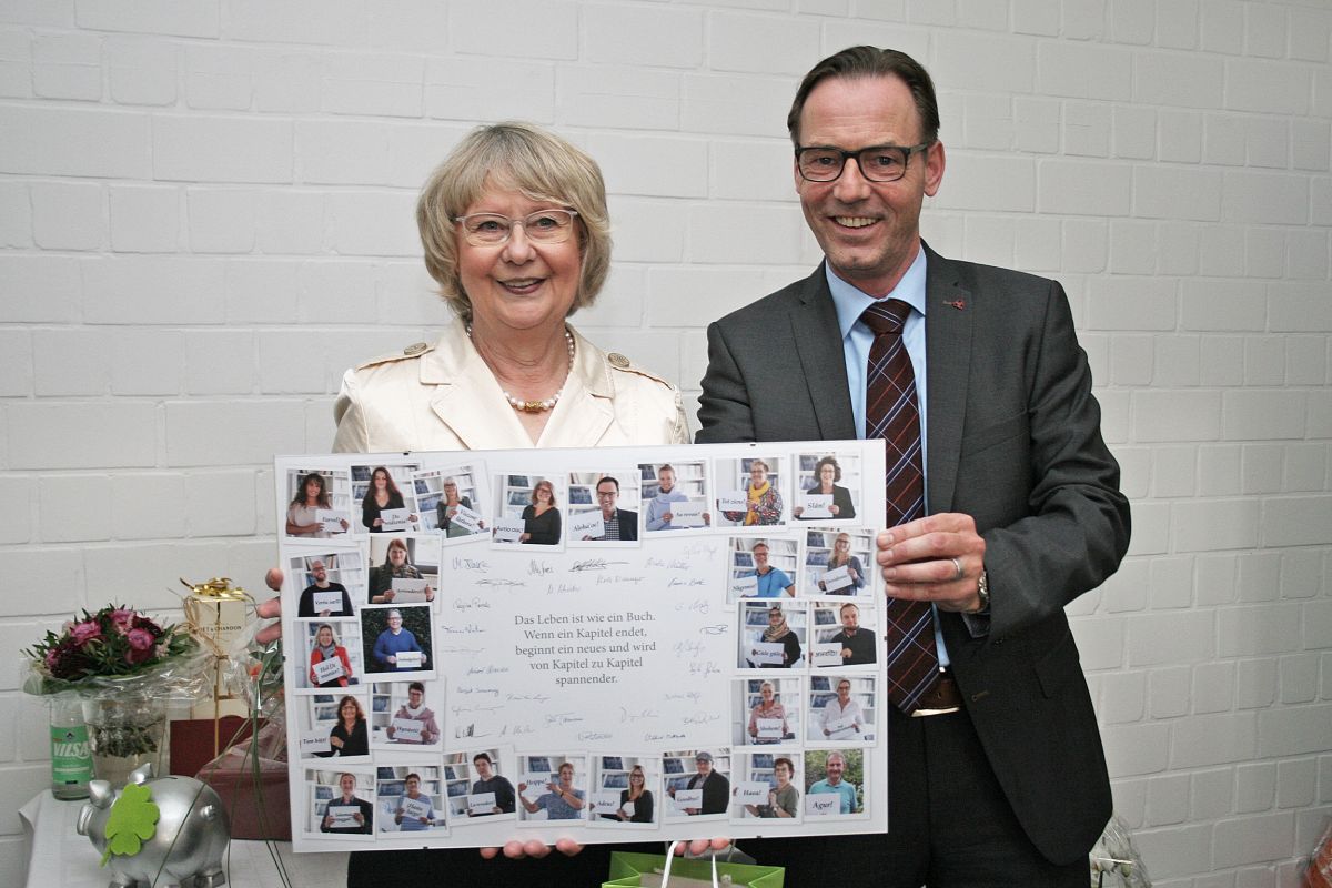 Dr. Christa Hülsebus-Wagner übergibt die Geschäftsführung an Ralf Niemeyer