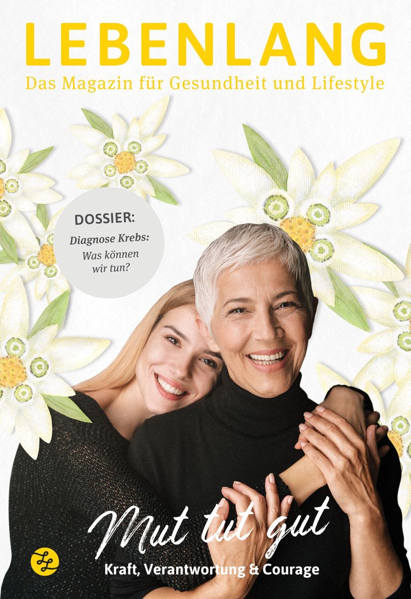 Titelseite des Magazins Lebenlang Ausgabe 18