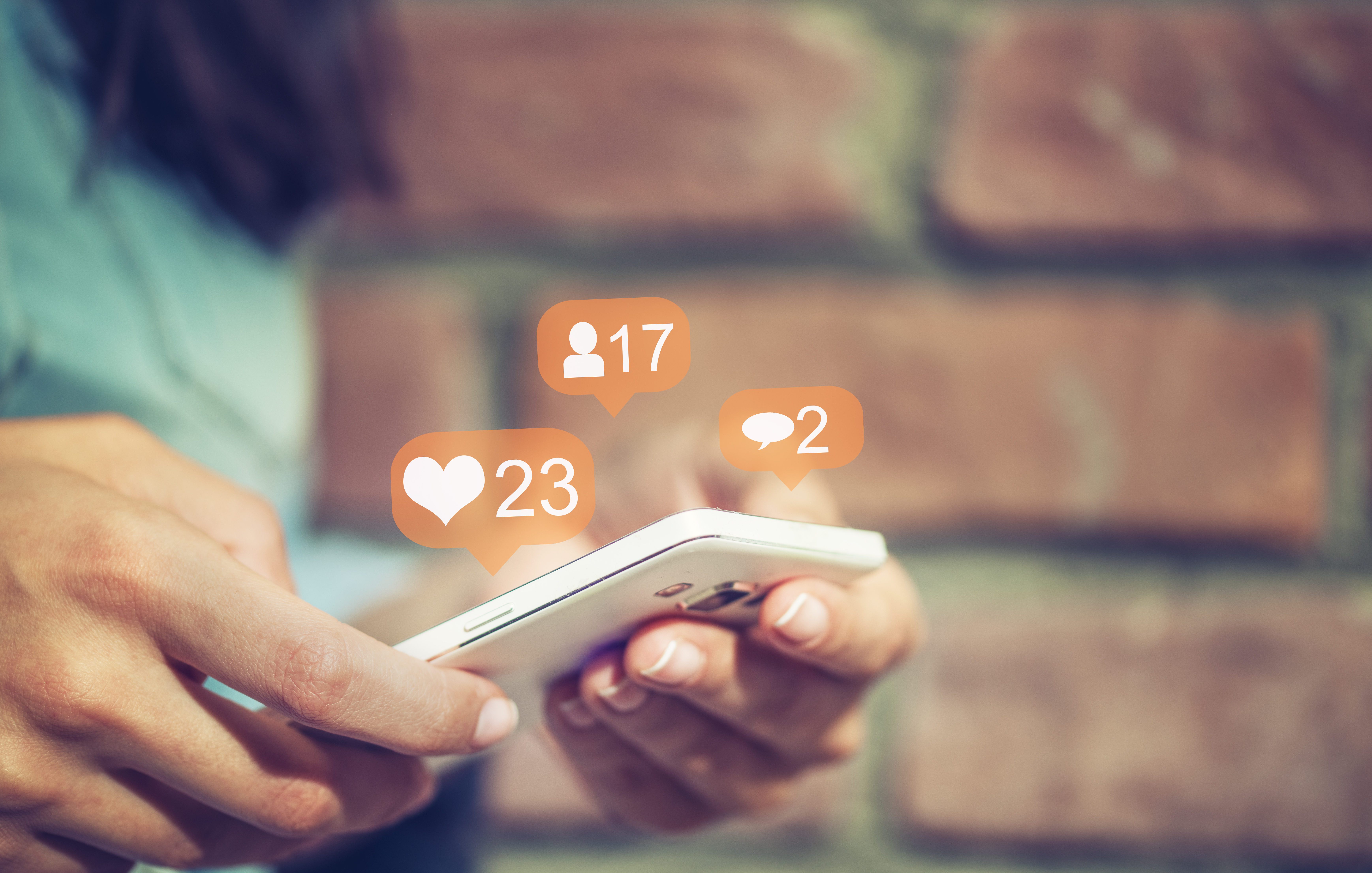 Instagram Reaktionen Likes, Handy