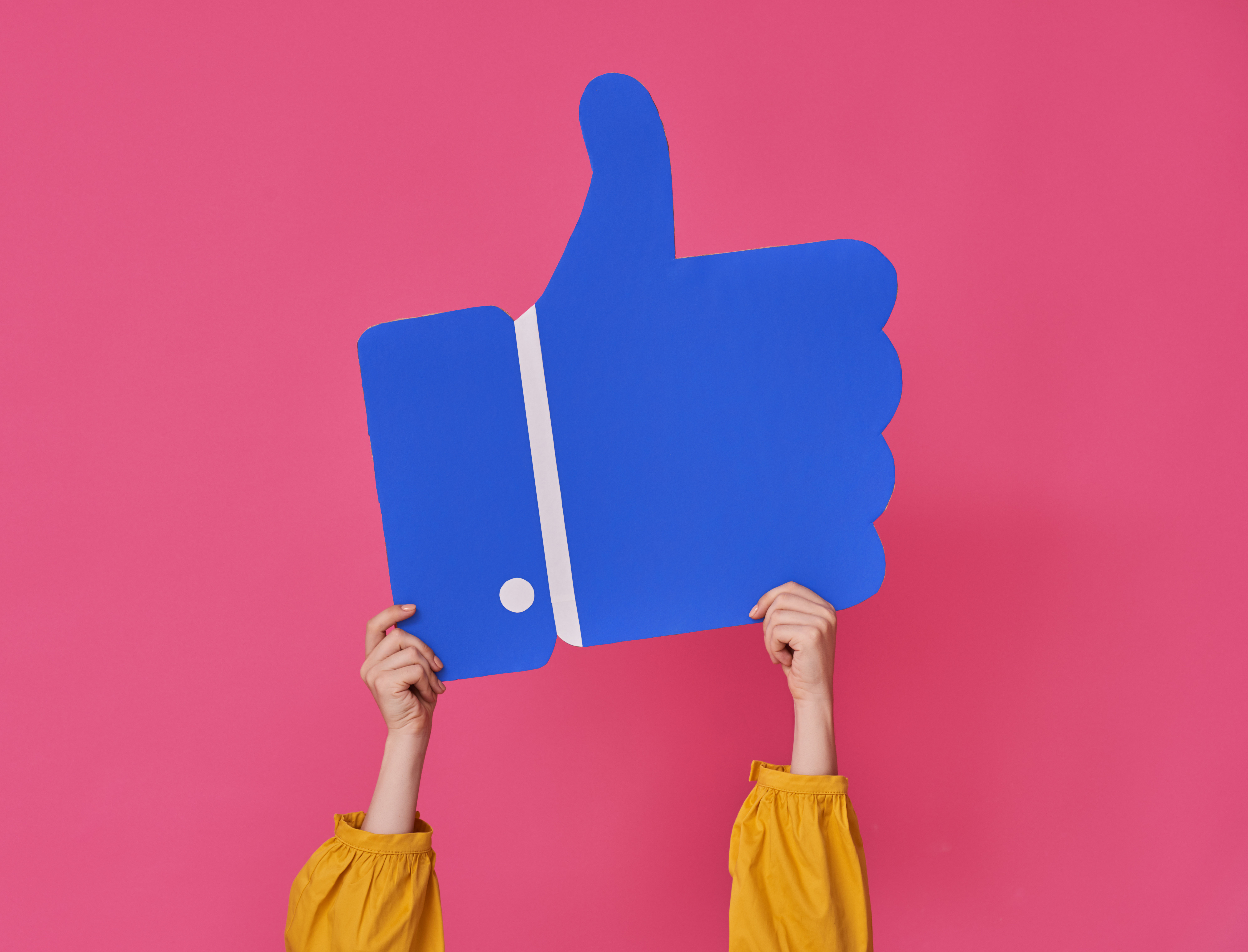 Facebook Like Daumen hoch