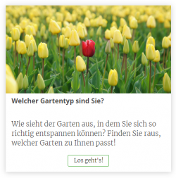 Gartentyp-Test Gartentyp-Test