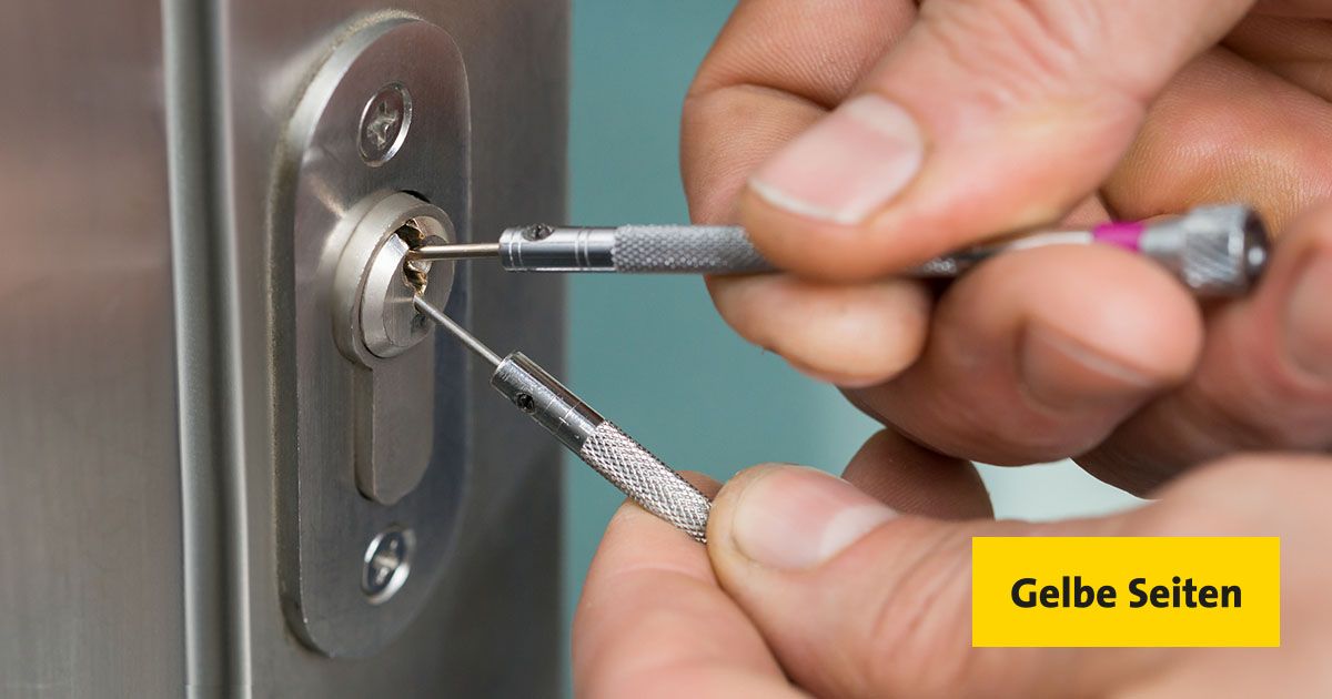 Der Schlüsseldienst-Service von Gelbe Seiten bietet eine Festpreis-Garantie