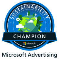 Microsoft Advertising Sustainability Champion