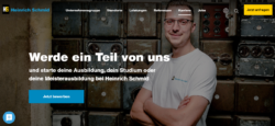 Heinrich-Schmid Webseite Stellen