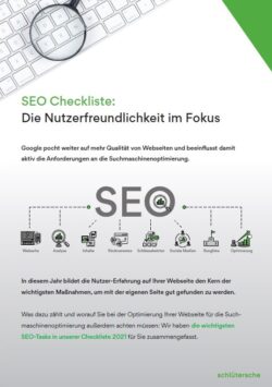 Vorschau der SEO-Checkliste Vorschau der SEO-Checkliste