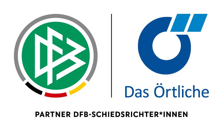 Logos DFB und Das Örtliche - Sponsoring Schiedsrichter*innen